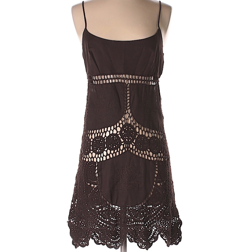 BCBGMaxAzria Crocheted Dress